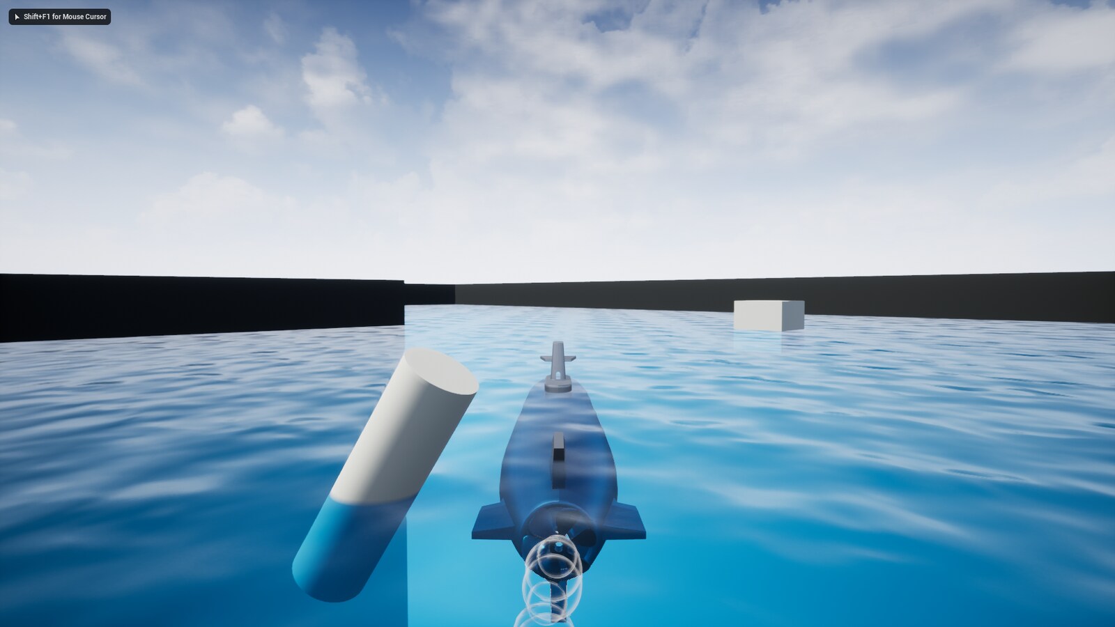 Drivable Submarine (With buoyancy) in Blueprints UE Marketplace