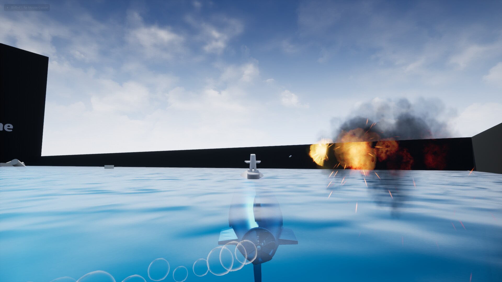 Drivable Submarine (With buoyancy)