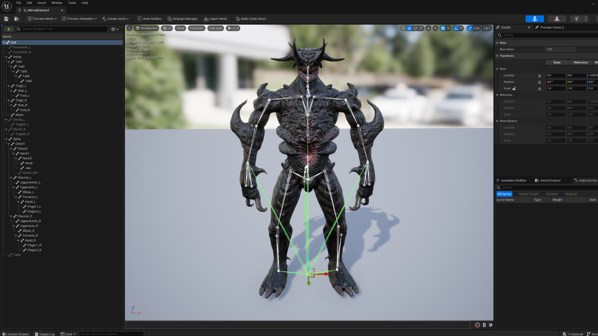 Infernal Demon in Characters - UE Marketplace