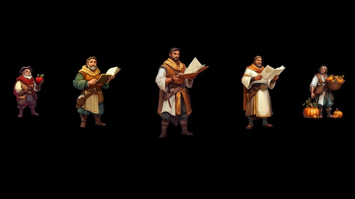 Village Cozy Characters 03