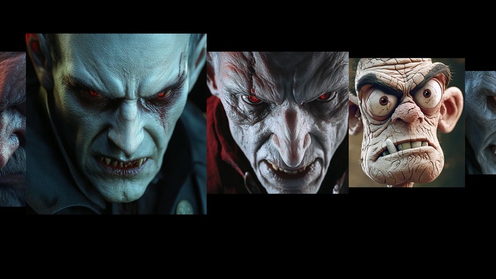 Game Vampire Portraits
