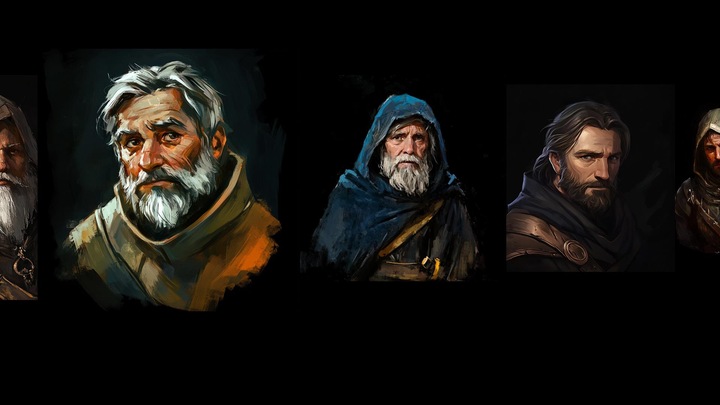 Medieval High-Quality Portraits