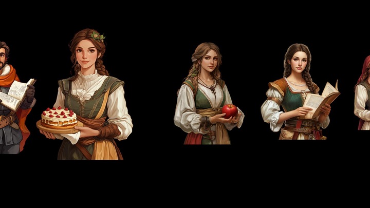 Village Cozy Characters 02