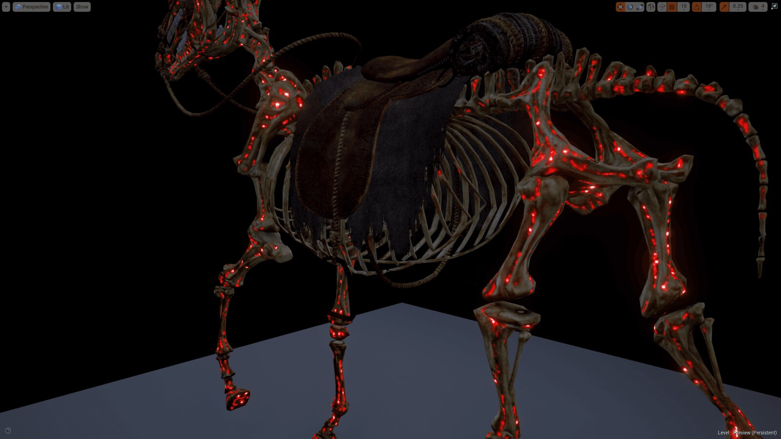 Skeletal Horse in Characters UE Marketplace