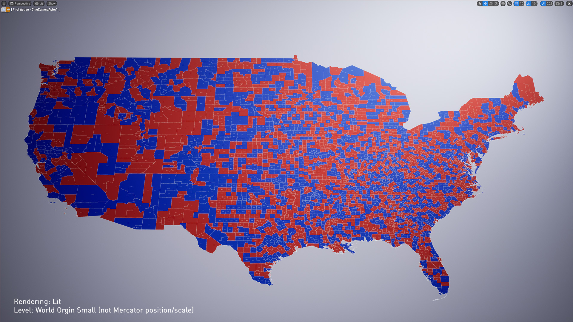 US Counties Map Mercator ASSET - USCountiesv00011Layer%201 1920x1080 18e1f3f1a6508d2e10a079f2ada56ce8