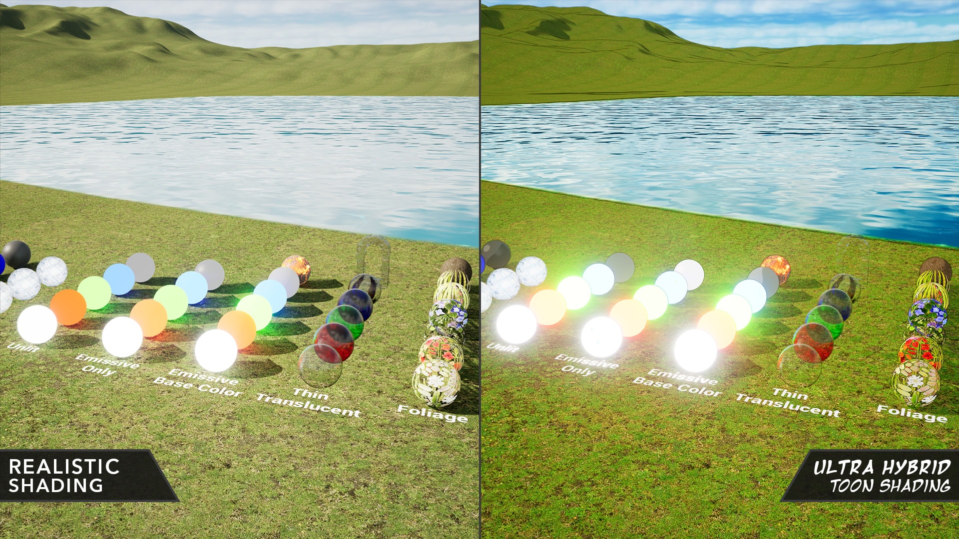 Ultra Hybrid Toon Shader in Materials - UE Marketplace