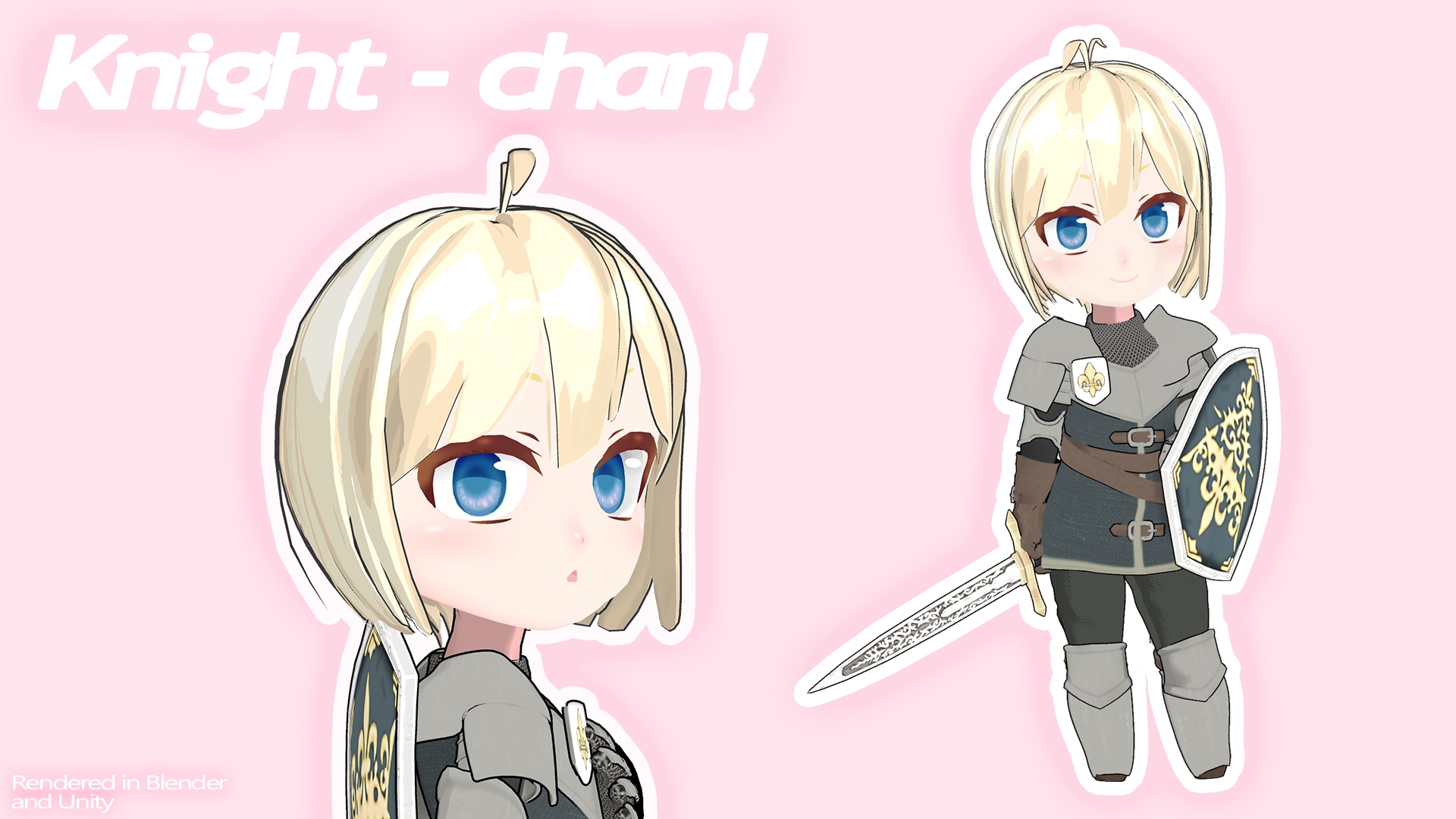 Knight Chan! (Humanoid 3D Character)