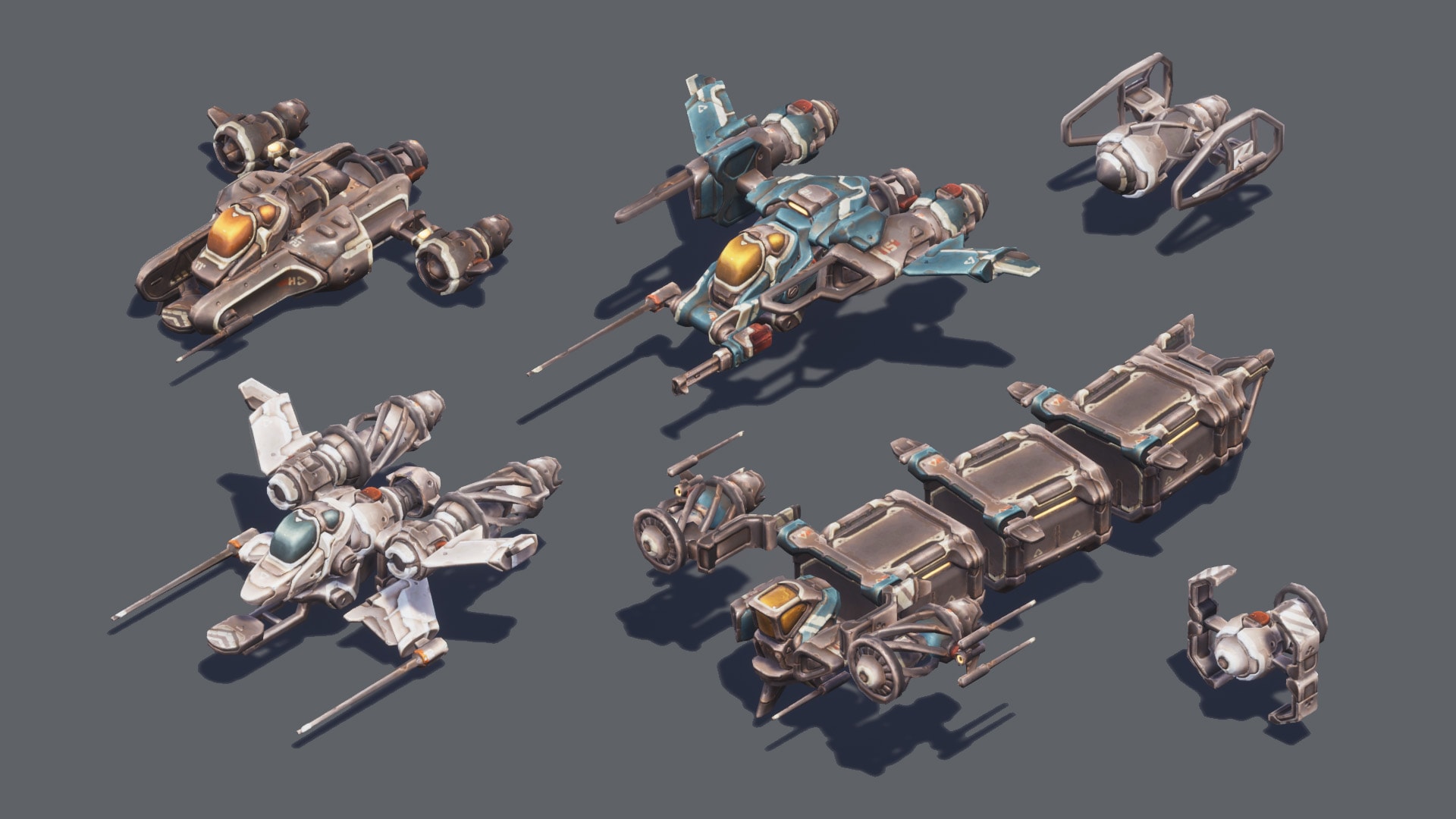 Sci-Fi Vehicle Constructor