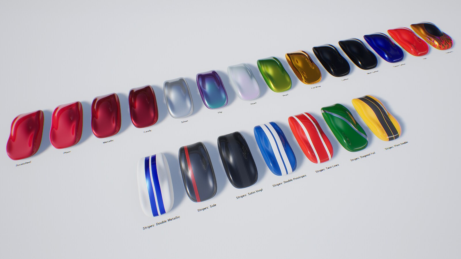Car Paint in Materials UE Marketplace