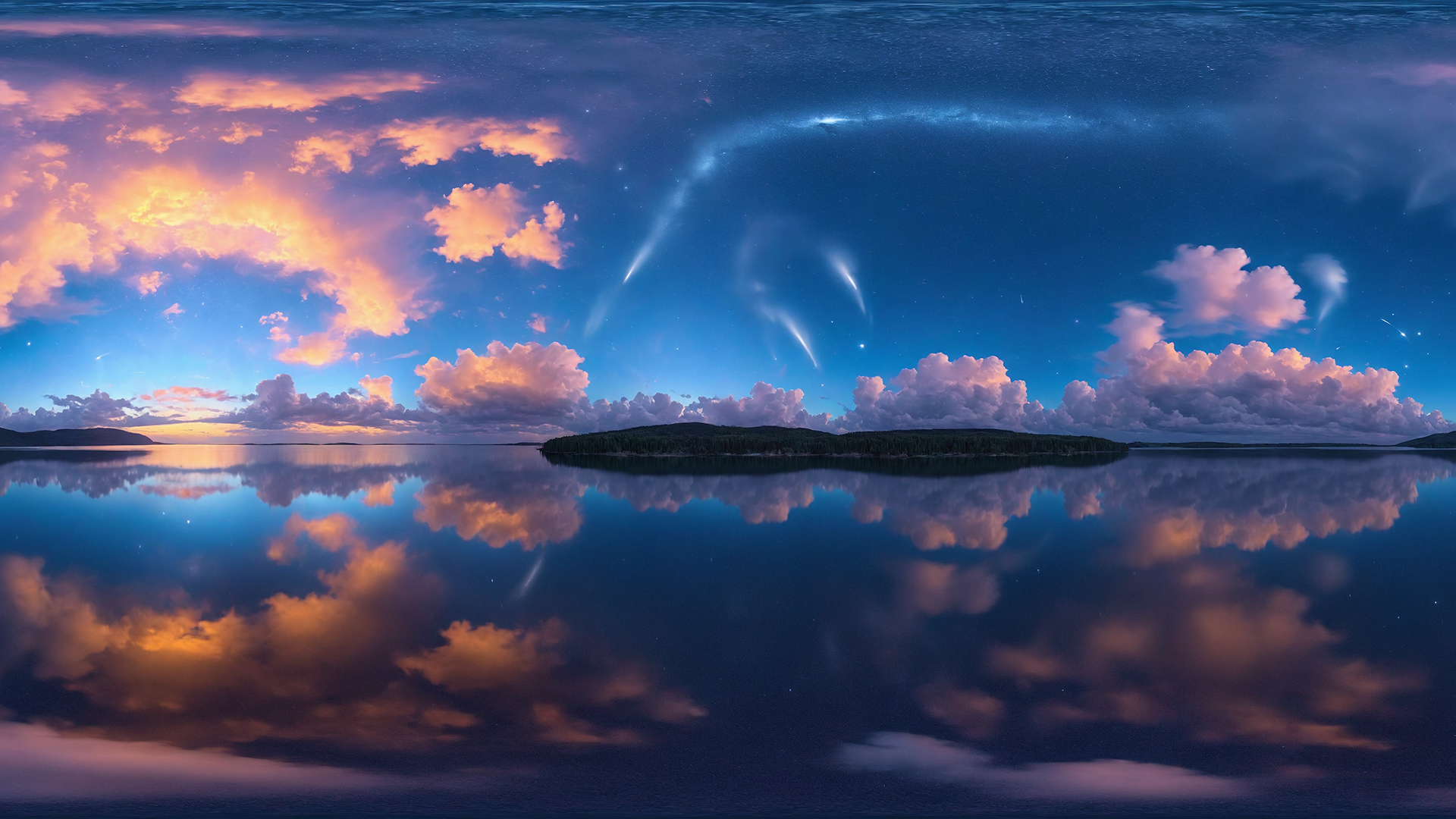 50 HDRI Night Sky Panoramas