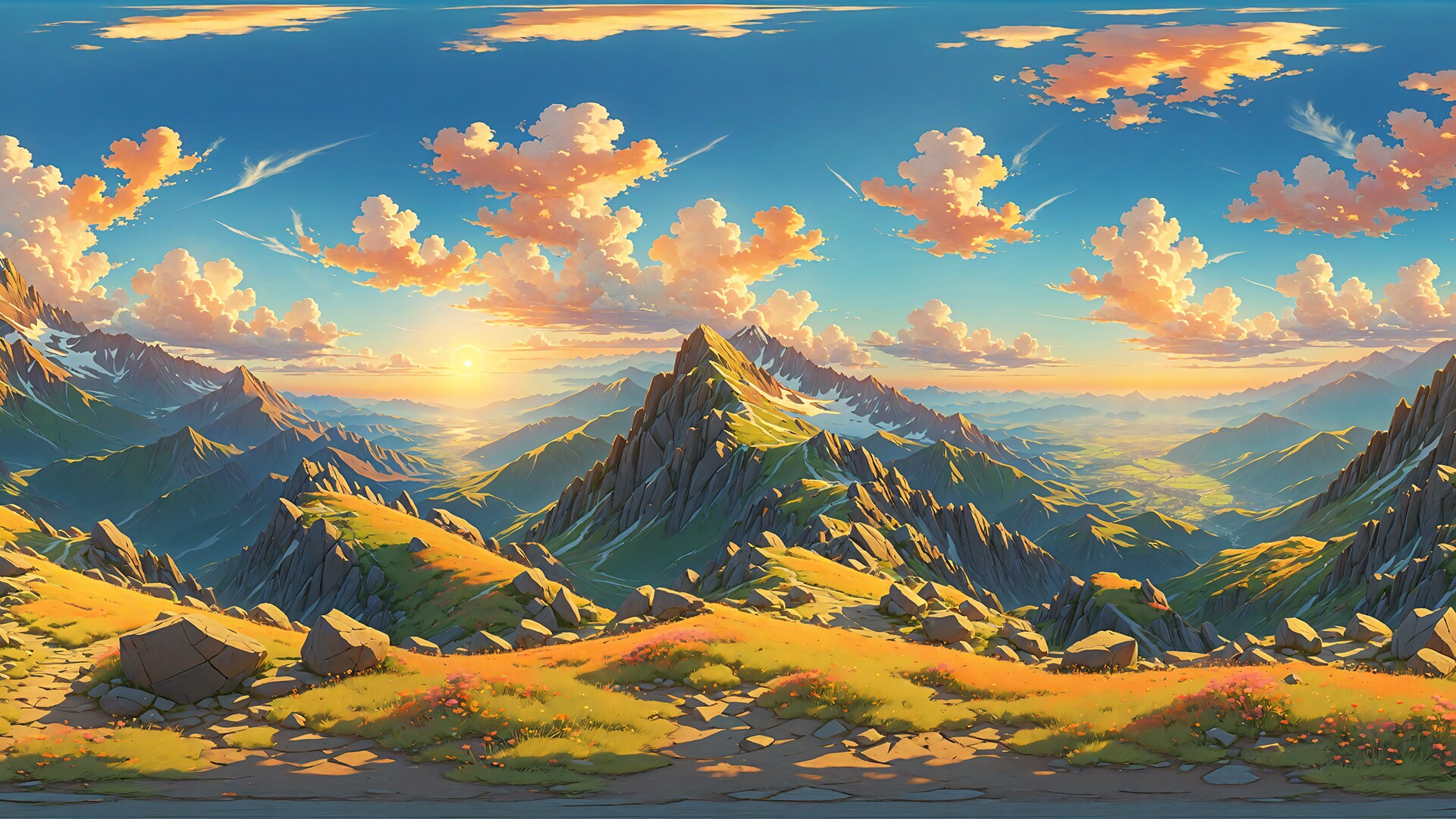 50 HDRI Anime Panoramas in Textures - UE Marketplace