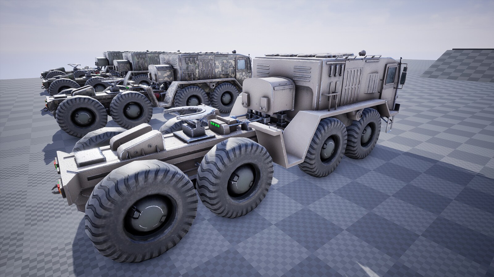 [Functional] MAZ537 / Battle Truck / 6 Versions in Props UE Marketplace