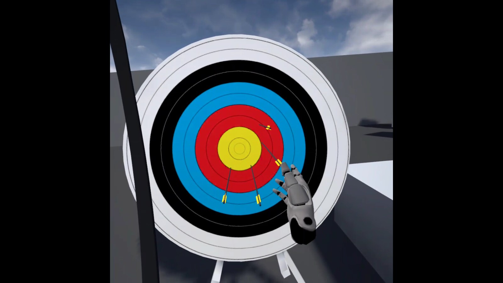 VR bow and arrow in Blueprints UE Marketplace