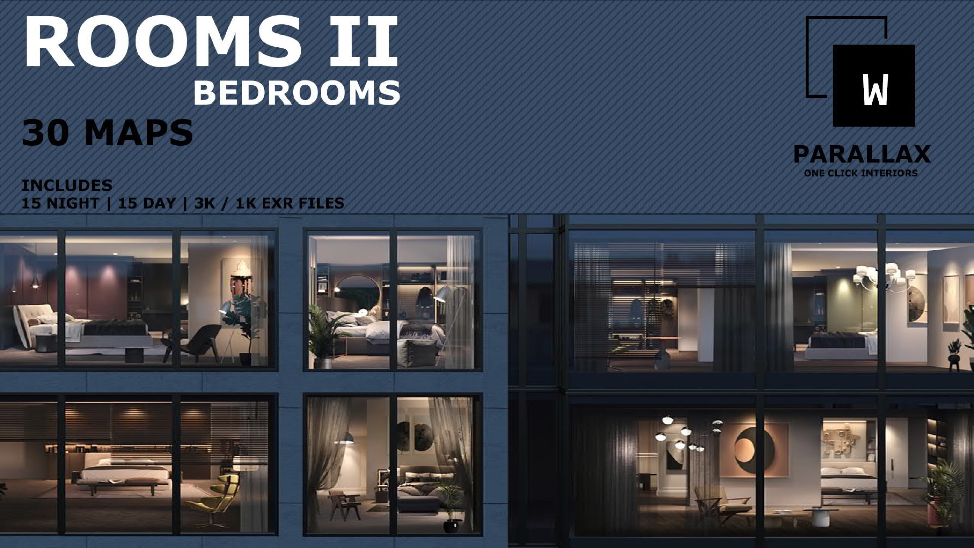wParallax Rooms 2 Bedrooms