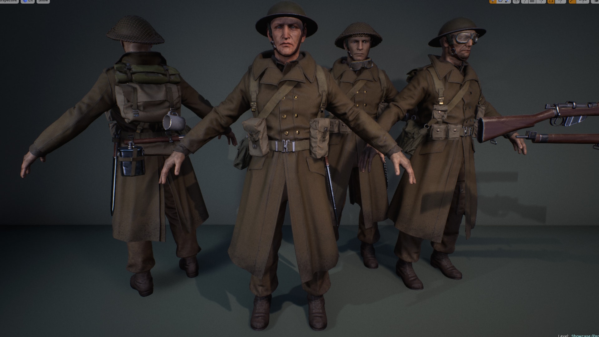 WWII British Infantry