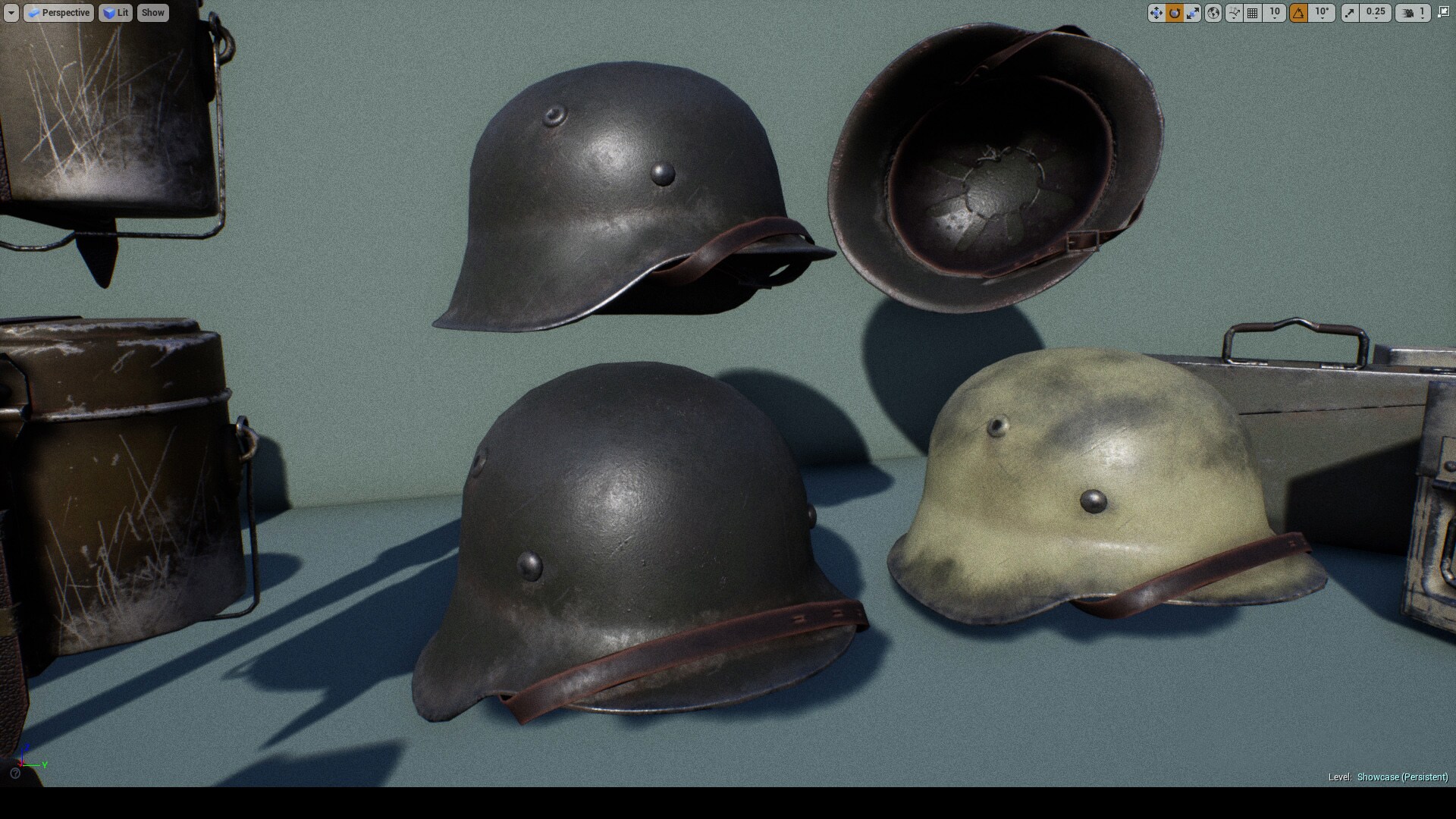 WWII German Equipment Set in Props UE Marketplace