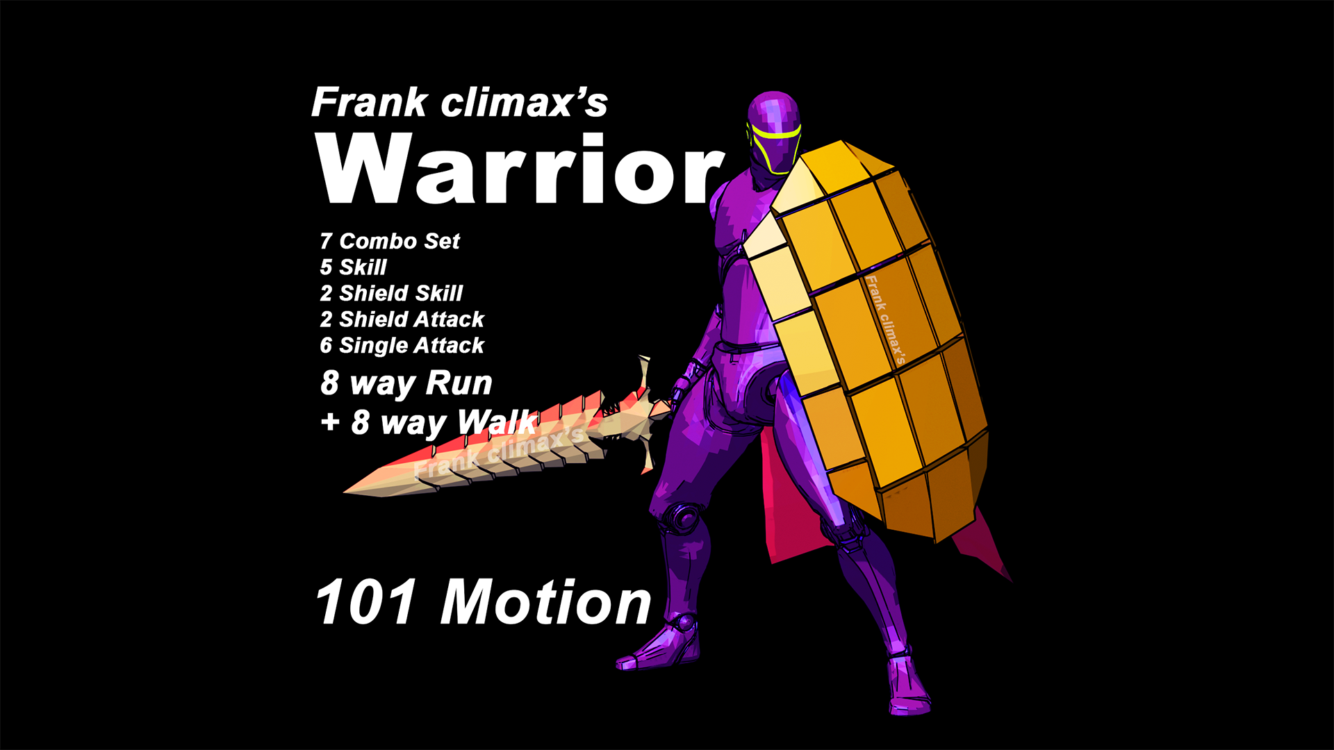 Frank Slash Pack Asset | Animations