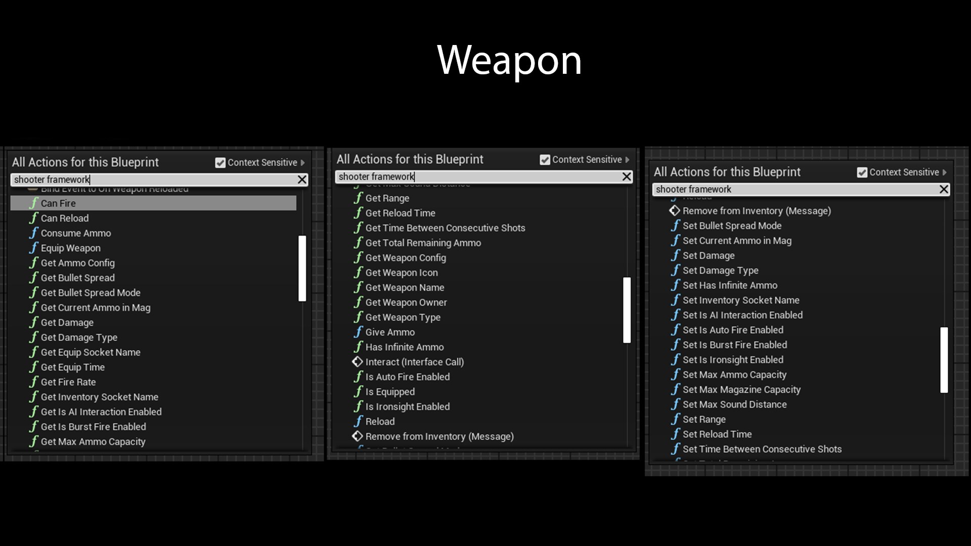 Shooter Framework in Code Plugins UE Marketplace