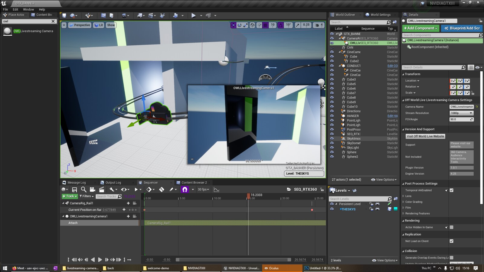 Livestreaming Zero Latency Dx12 Compatible Bidirectional Cameras For Spout Obs In Code Plugins Ue Marketplace Livestreaming Zero Latency Dx12 Compatible Bidirectional Cameras For Spout Obs In Code Plugins Ue Marketplace