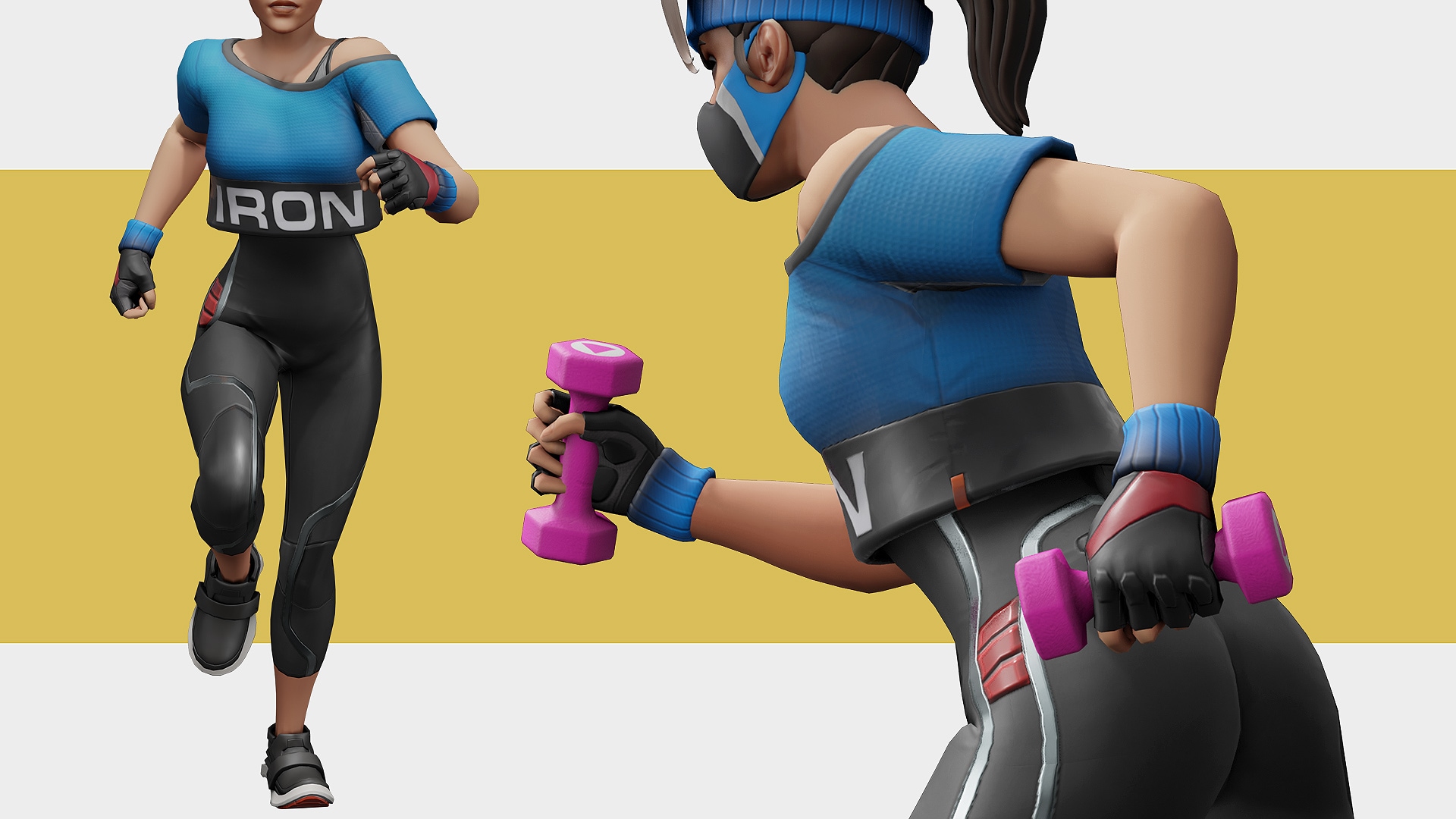 Gym Bundle: Boys and Girls in Characters - UE Marketplace