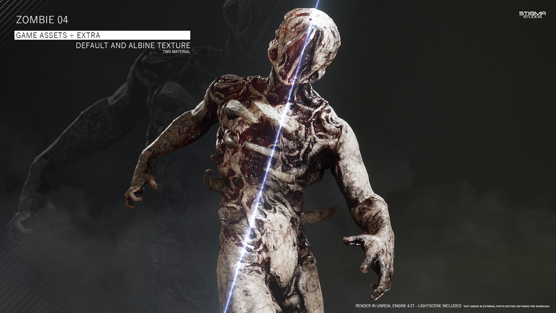 Zombie 04 – Game Assets + Extra
