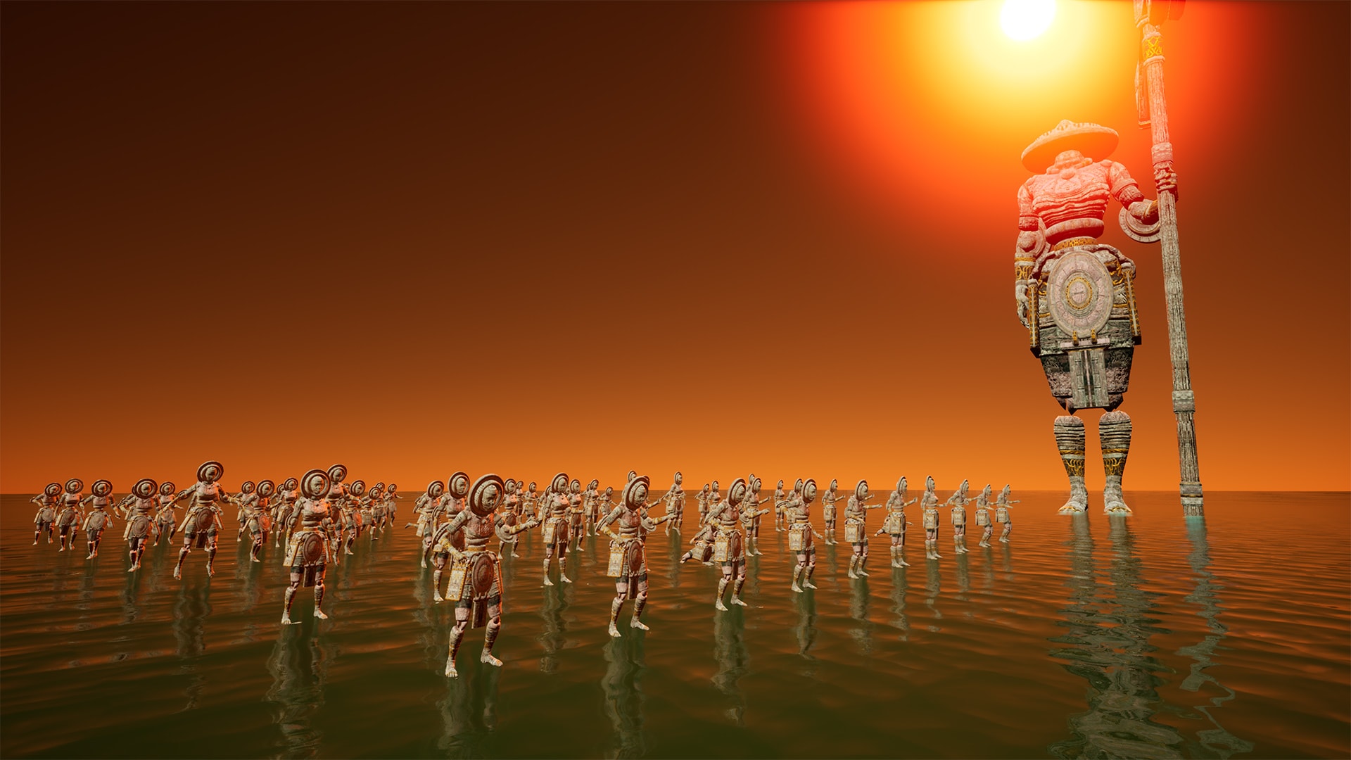 Ancient Statues v1 Colossals in Characters UE Marketplace