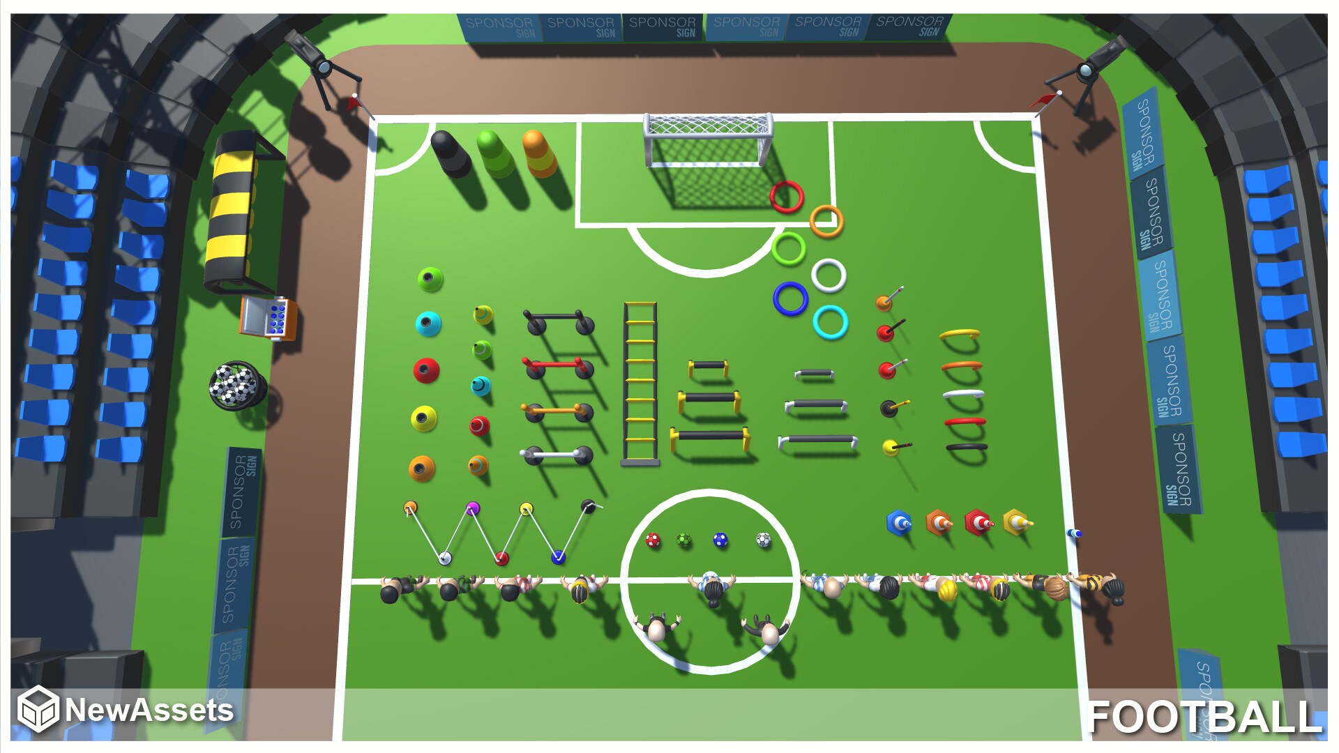 Football Asset Package in Environments UE Marketplace