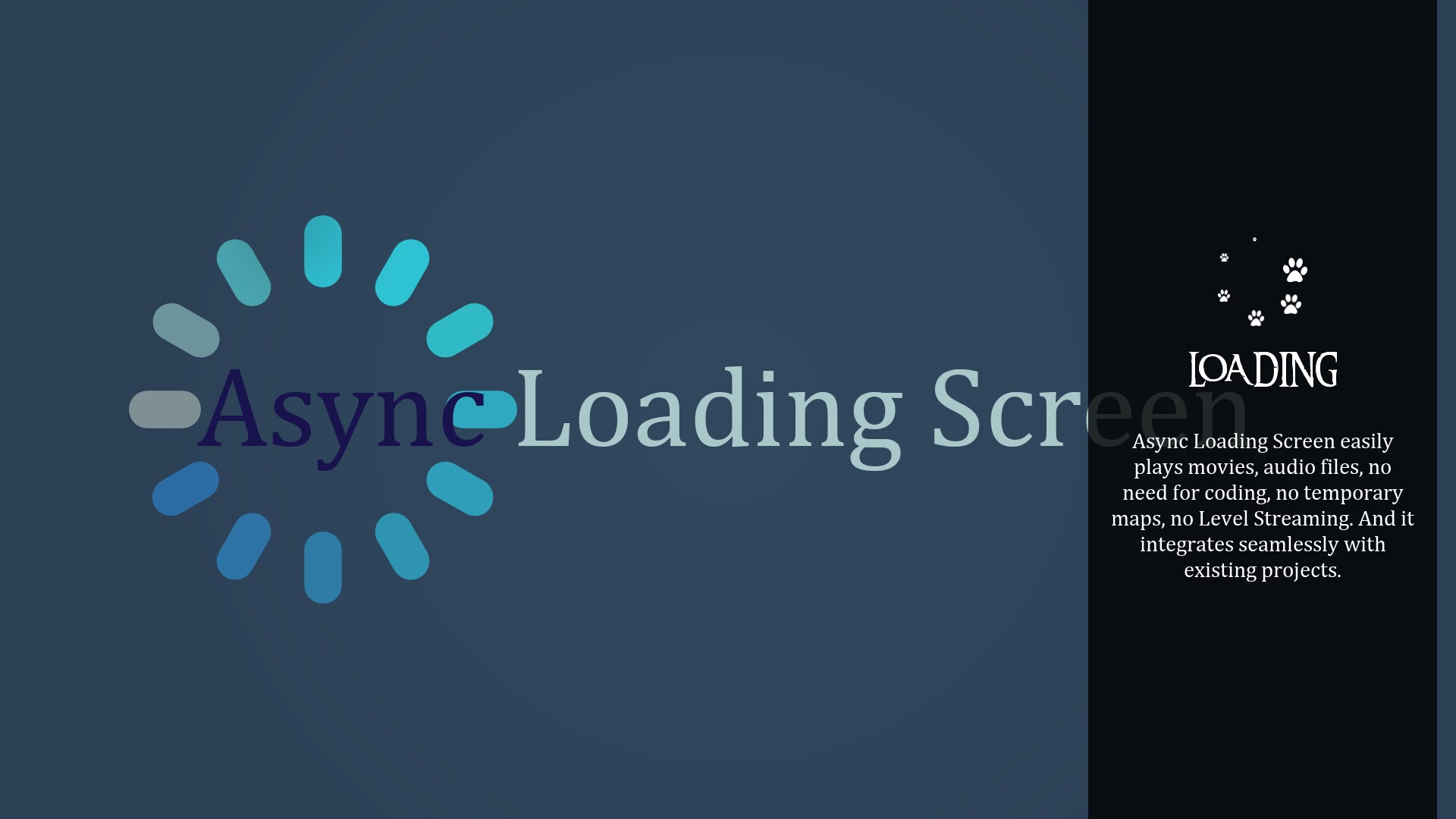 Async Loading Screen In Code Plugins Ue Marketplace