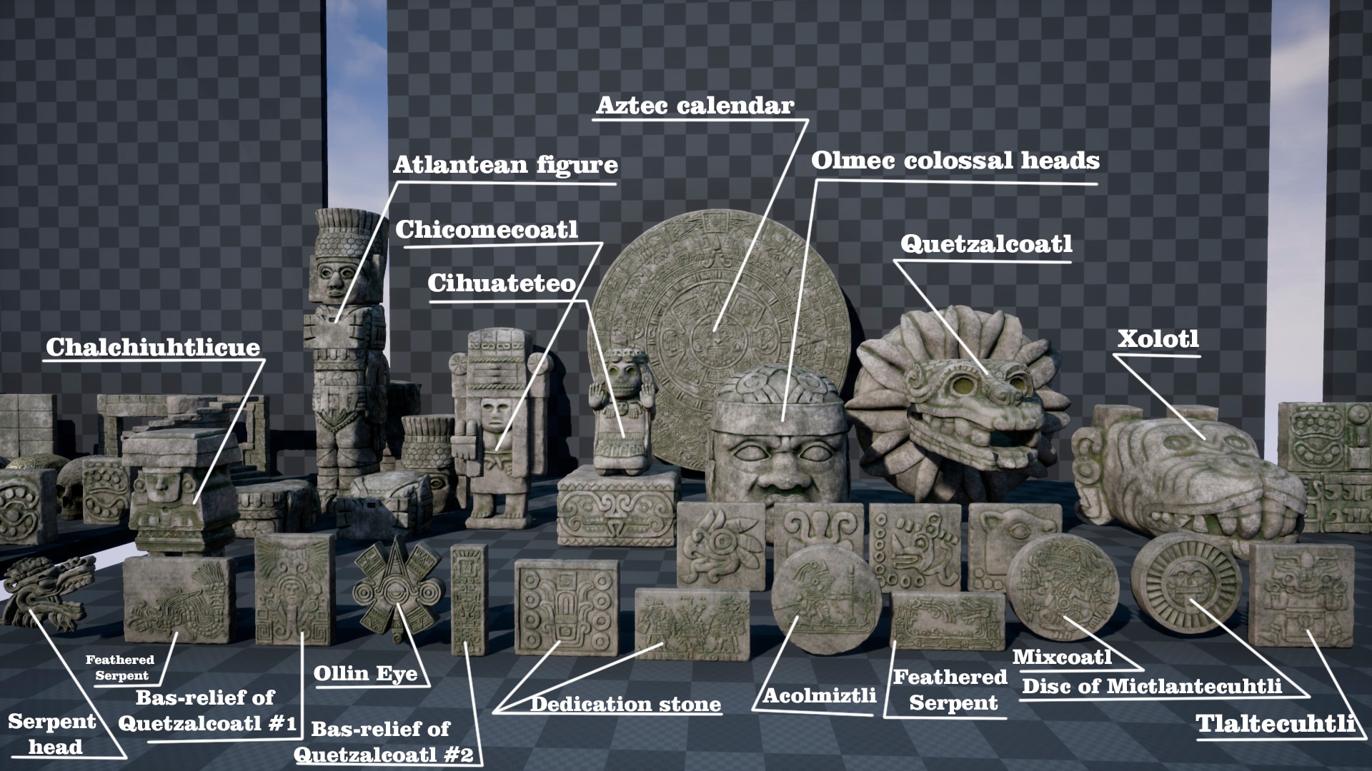 Lost Temple of the Aztecs in Environments - UE Marketplace