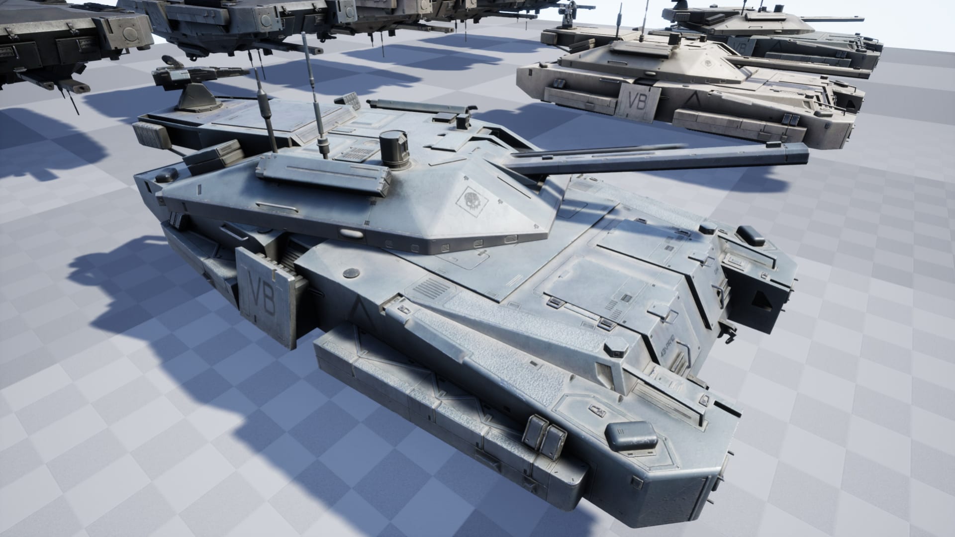 SciFi Military APC in Props - UE Marketplace