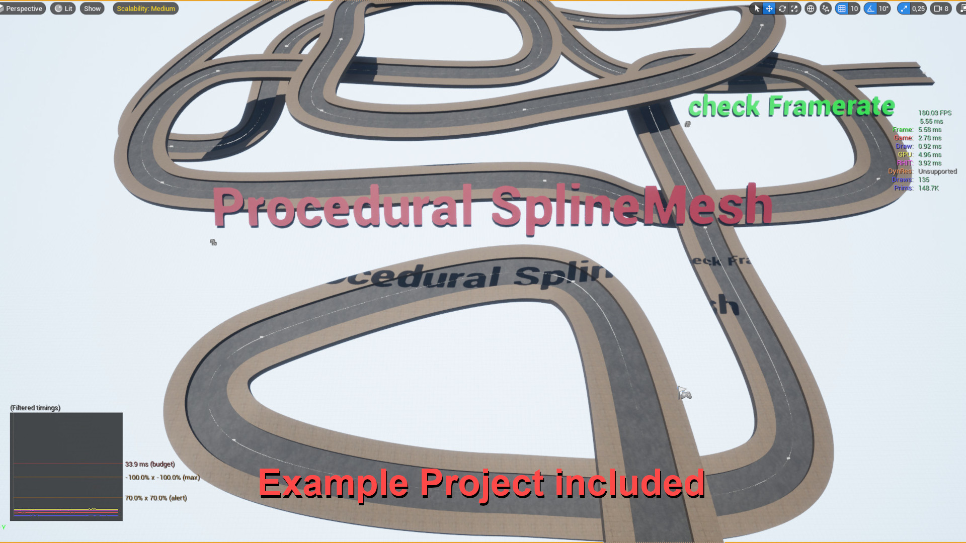 Faster SplineMesh