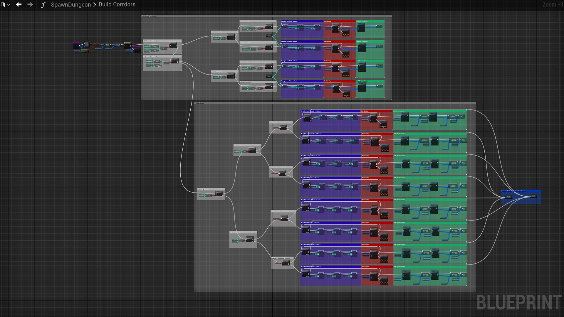 在蓝图创建的Hex Procedural Dungeon Generator 1.0 - 虚幻引擎商城