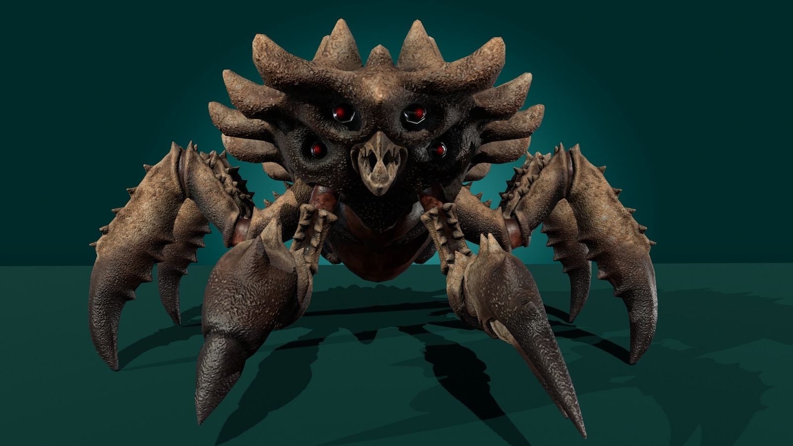 Giant Crab Monster in Characters UE Marketplace