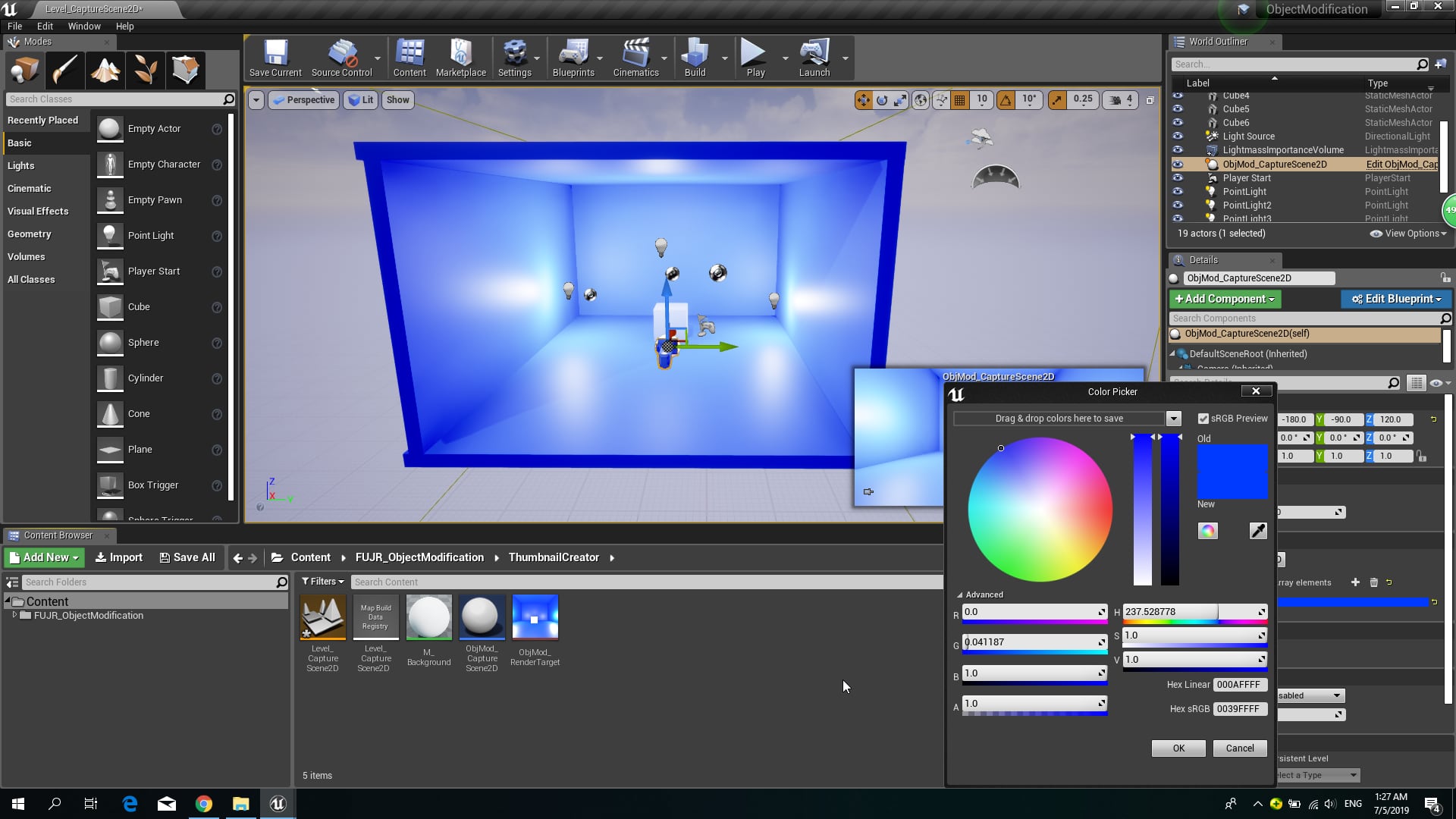 Object Material Modification in Blueprints - UE Marketplace