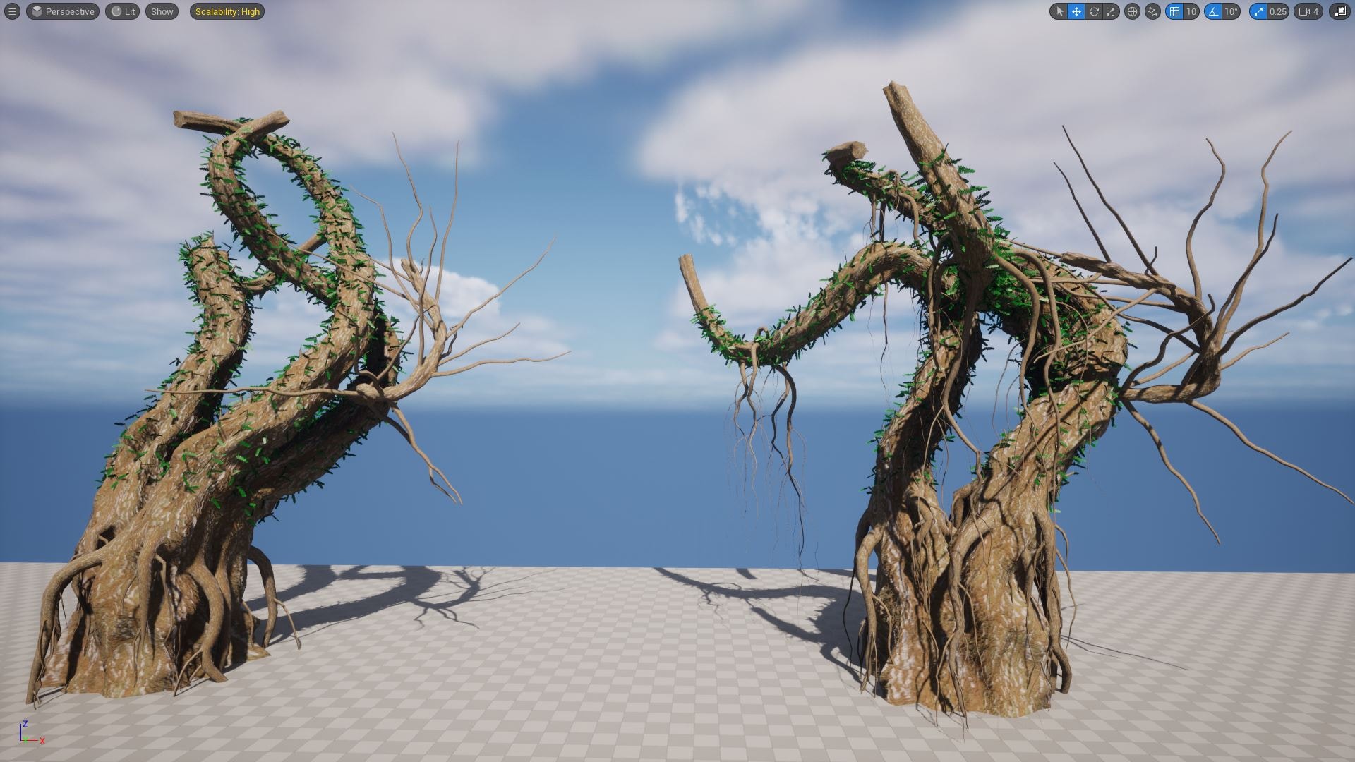 Fantasy Tree Pack (50 Trees) in Props UE Marketplace