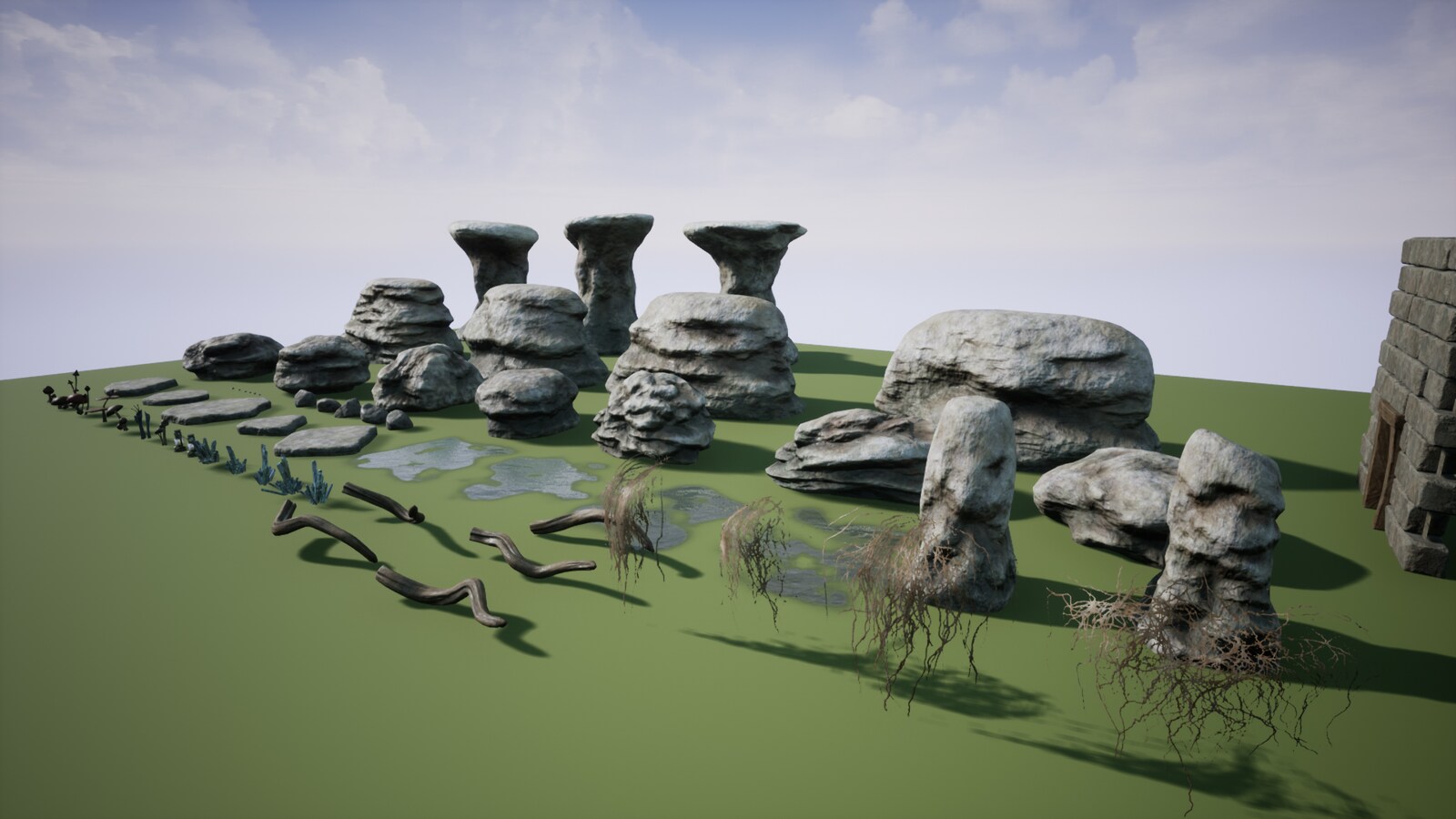 Cave Creation Kit Models And Materials In Props Ue Marketplace