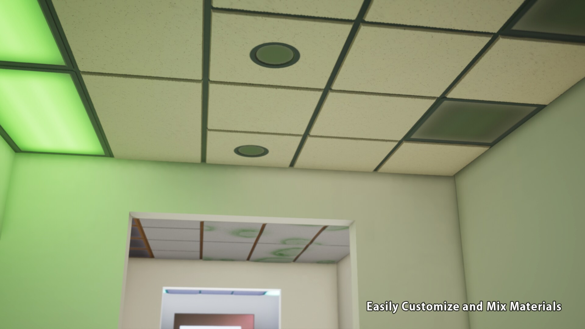 Office Ceiling Tiles Material Shelly Lighting