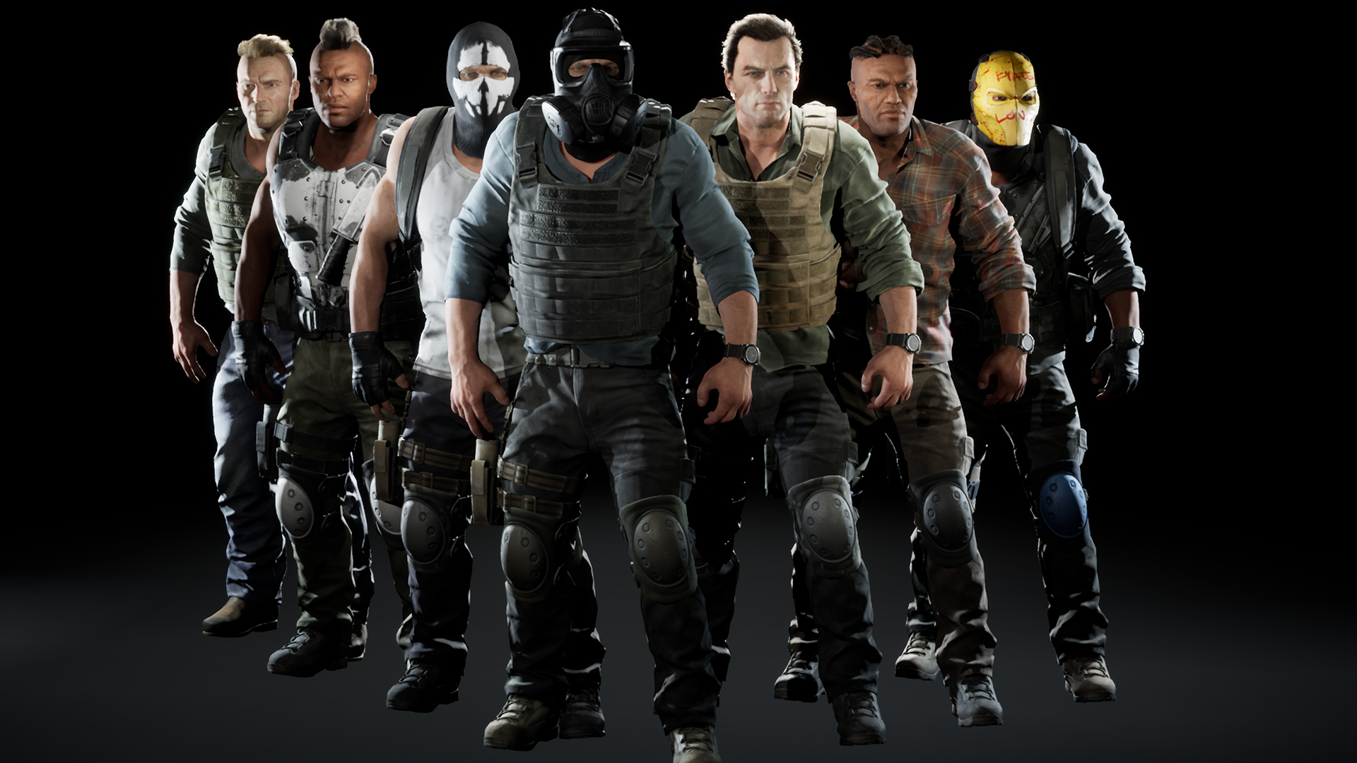 Male Mega Realistic Character Pack 01