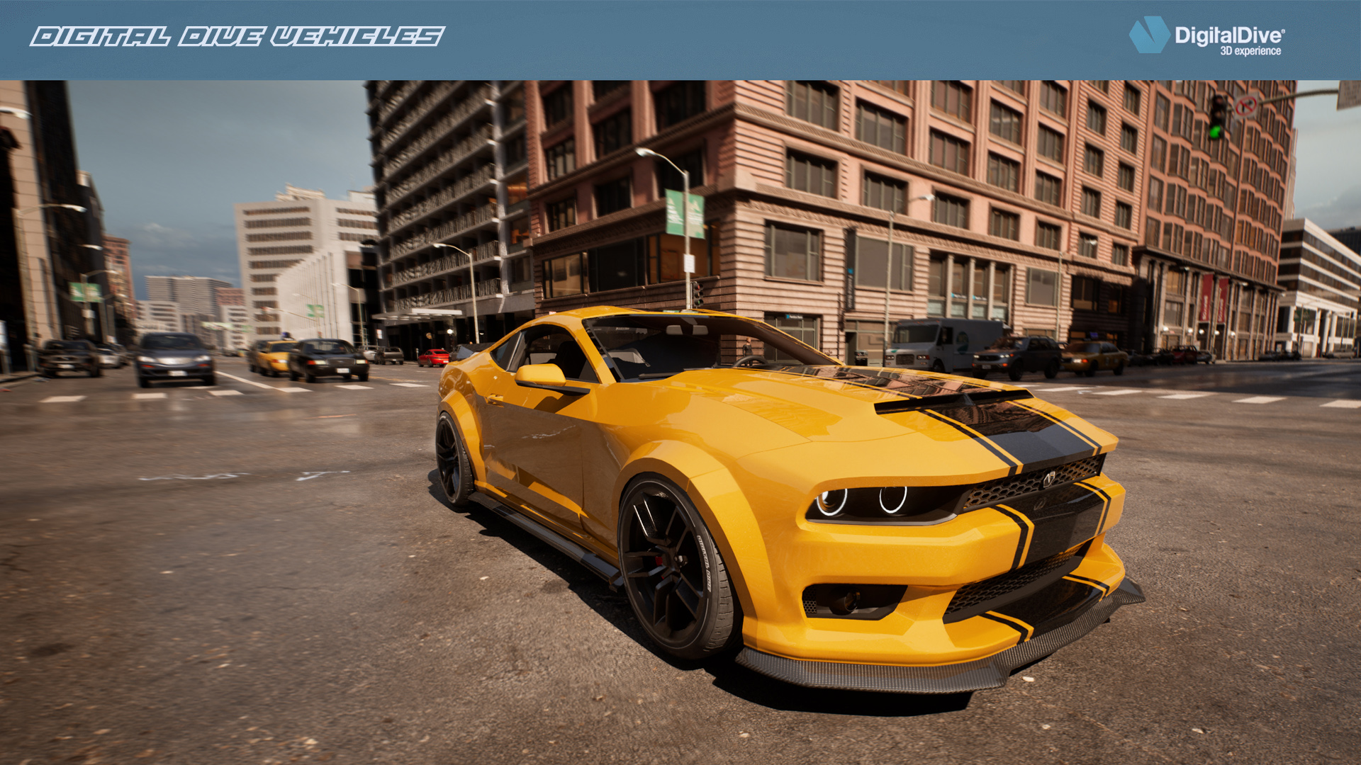 Drivable Cars: Muscle Car