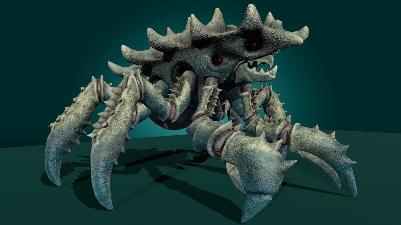 Giant Crab Monster in Characters UE Marketplace