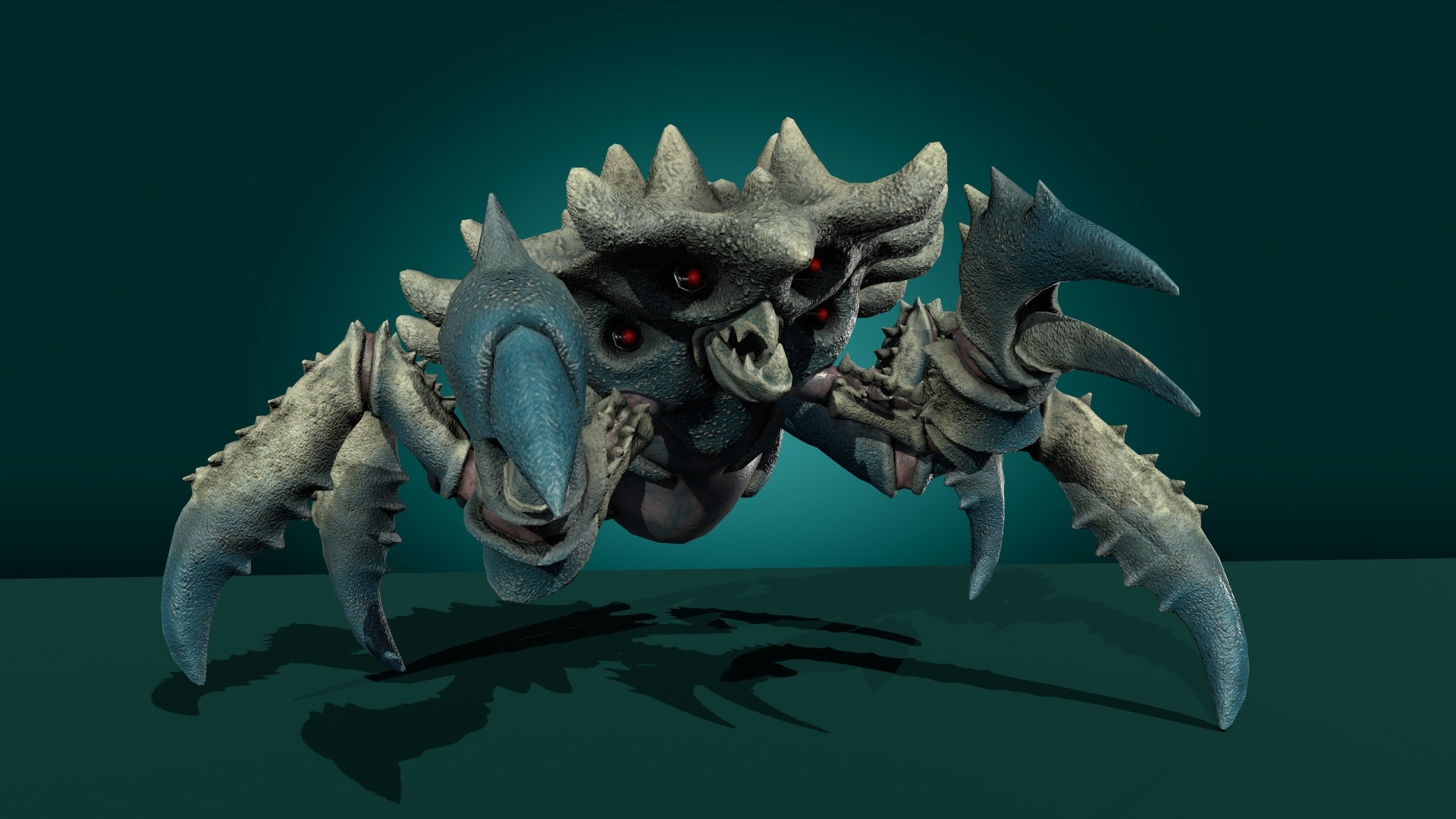 Giant Crab Monster in Characters UE Marketplace