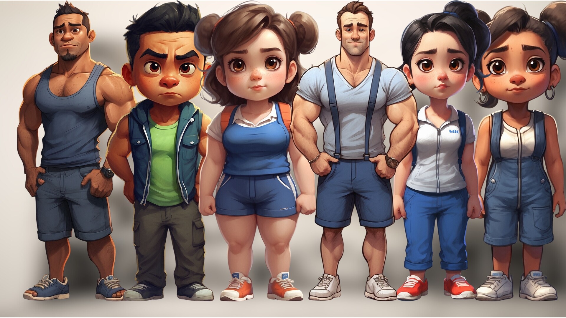 [Muscle] UI Characters - 60, 카테고리 2D 애셋 - UE 마켓플레이스