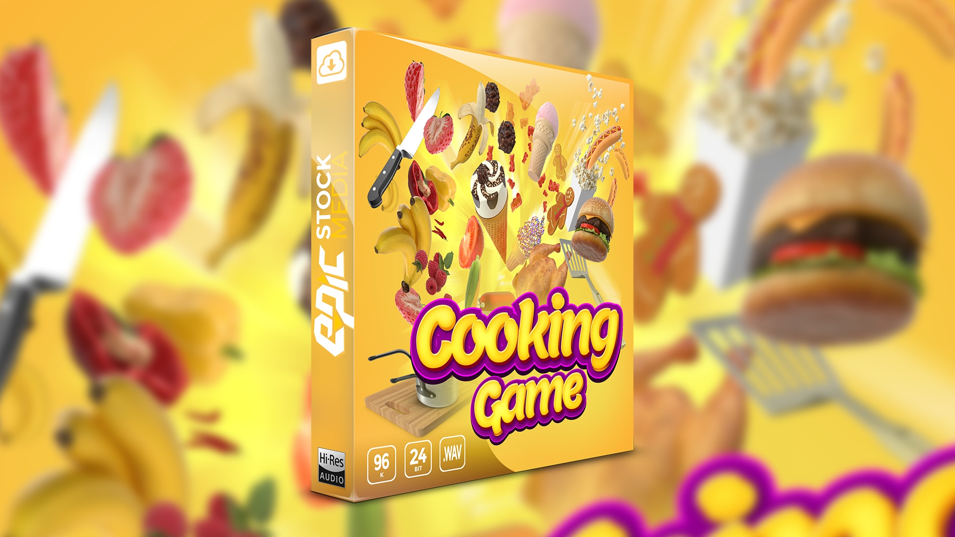 Cooking Game Sound Effects in Sound Effects UE Marketplace