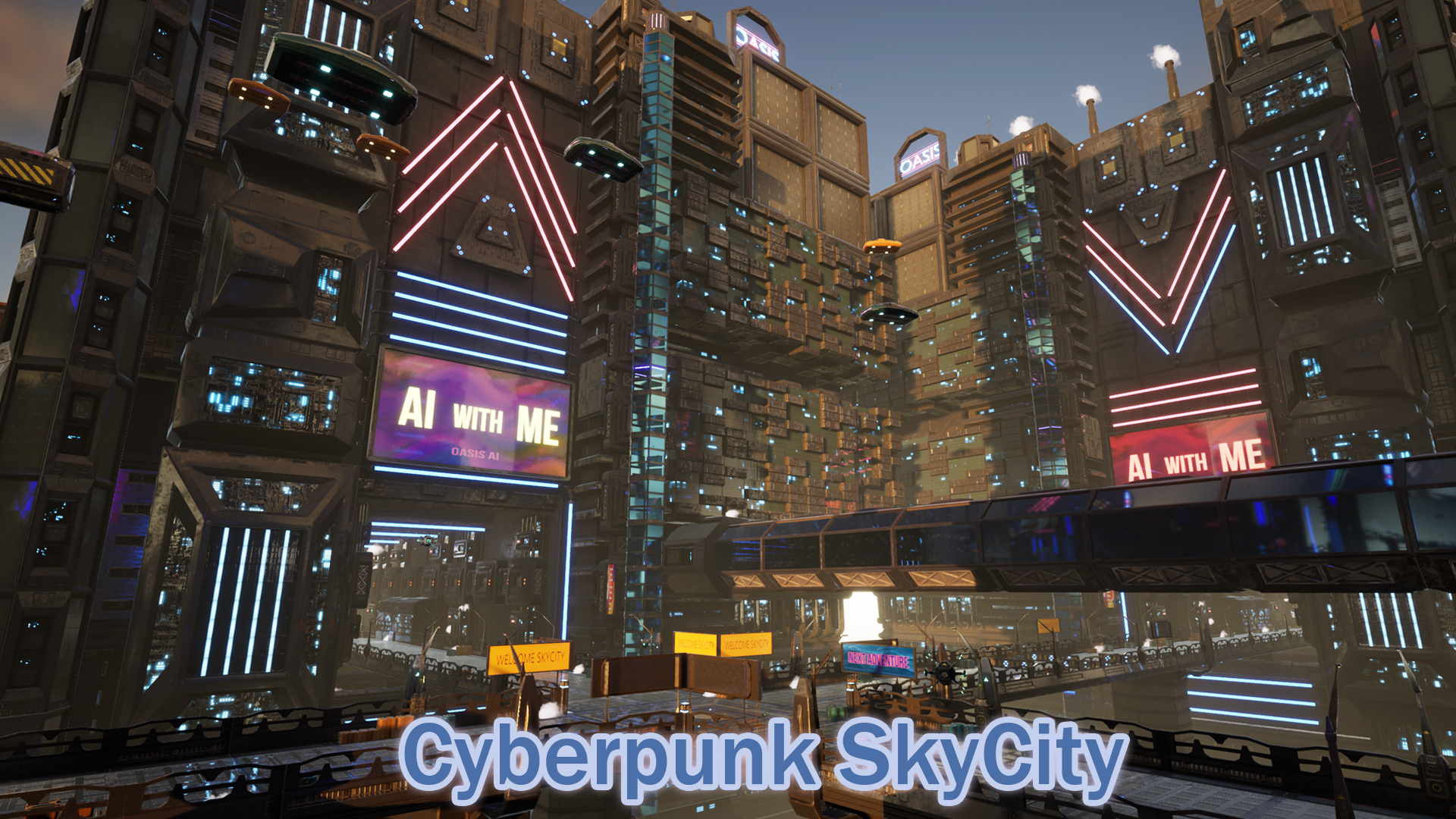 Cyberpunk SkyCity