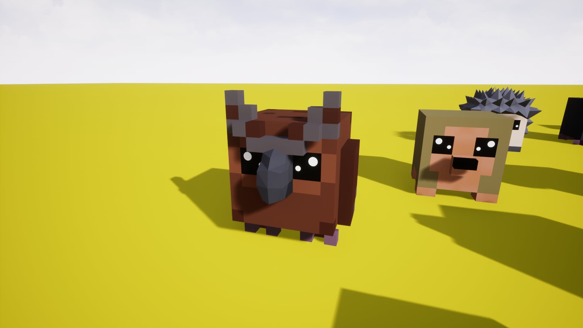 Cute Cube Animals Extra in Characters UE Marketplace