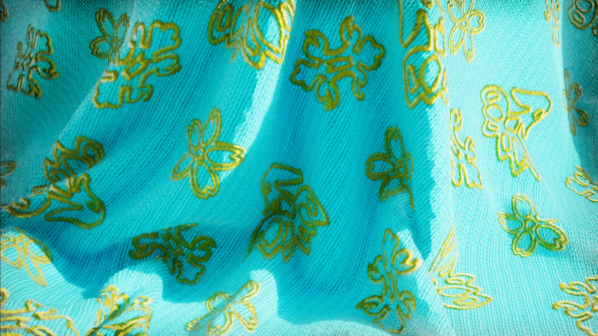 Realistic Fabric Embroidery Material Pack 4K / ornament in Materials