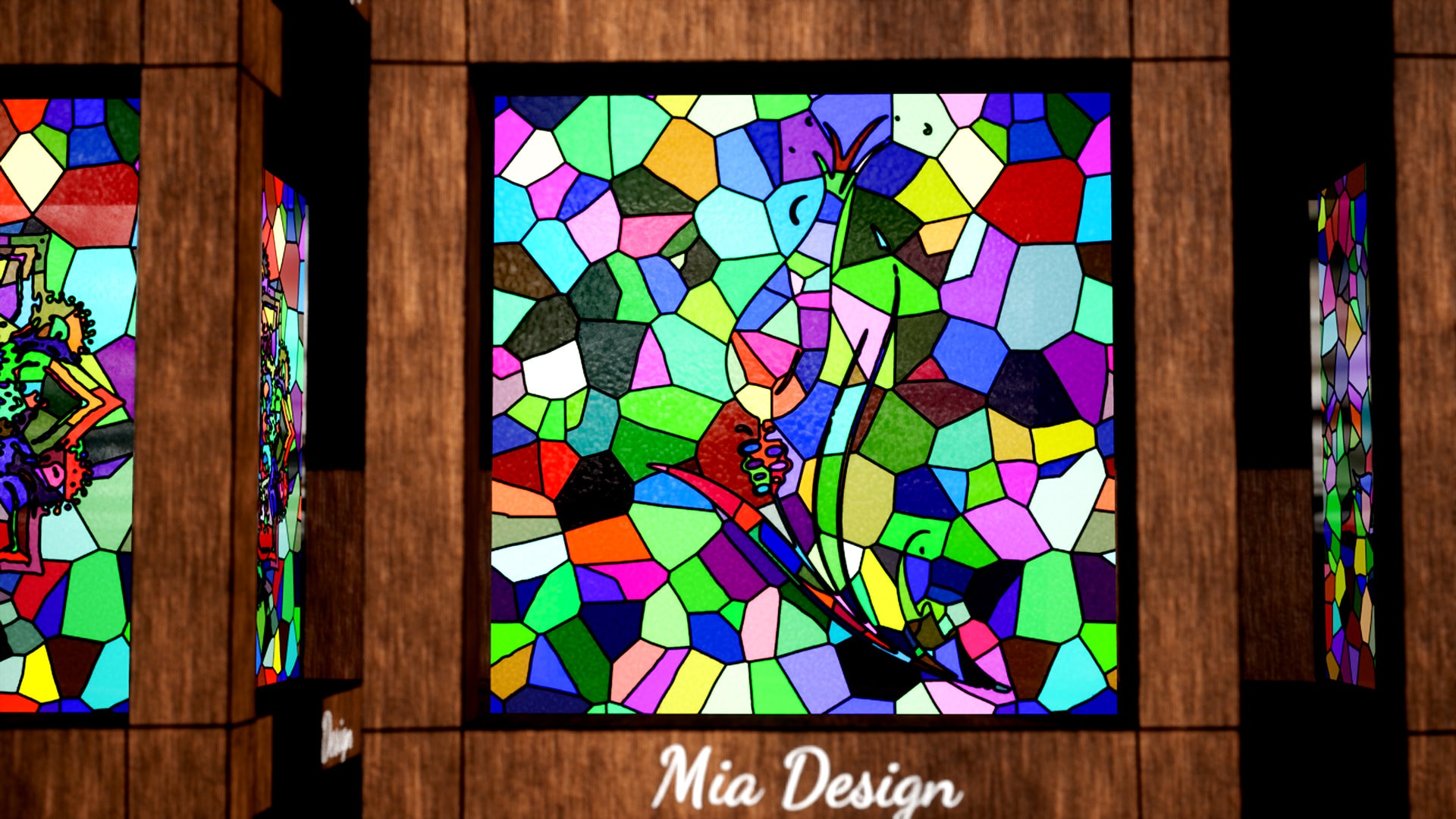 Realistic Stained Glass Material PackV2 in Materials UE Marketplace