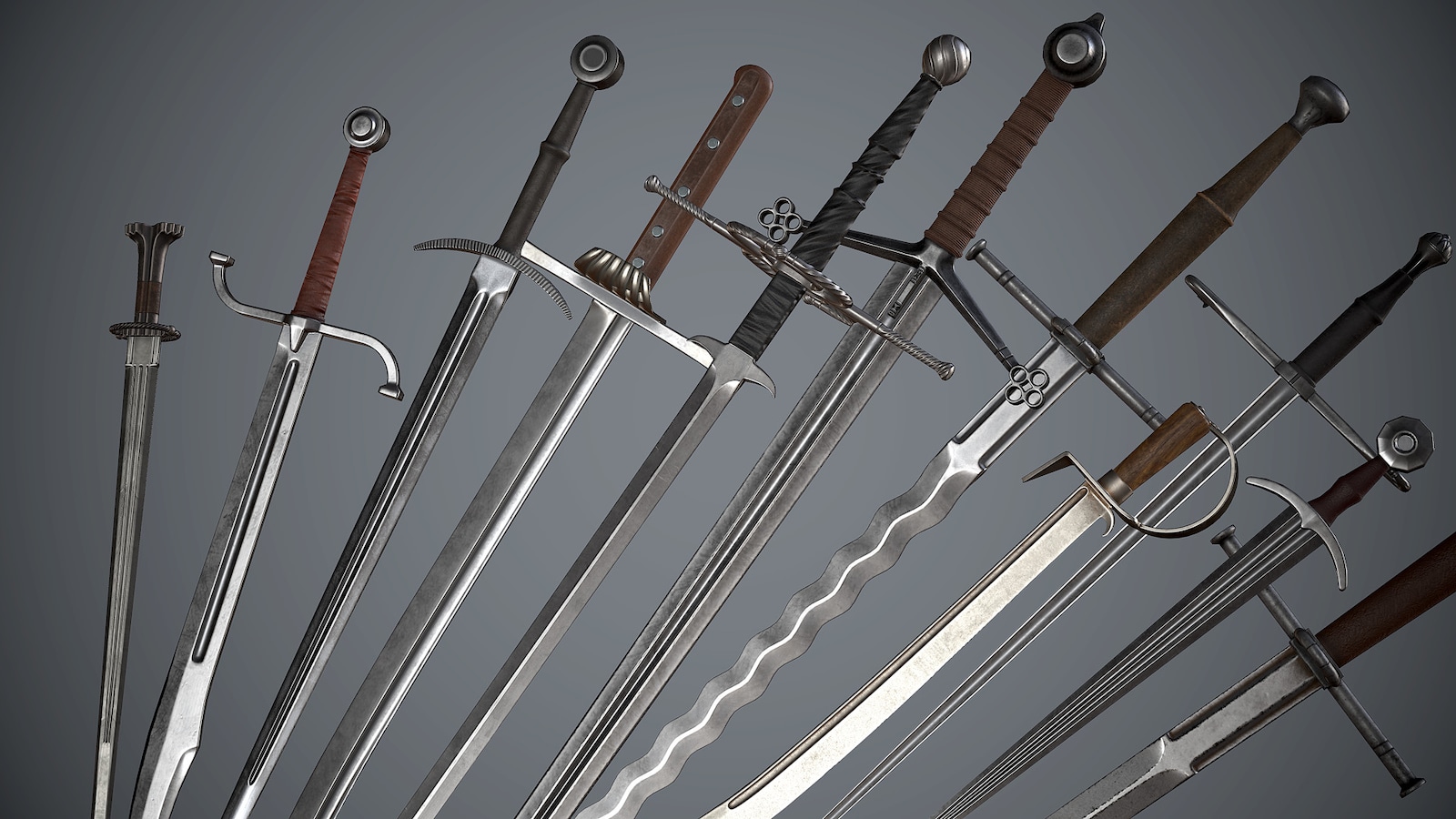 Medieval Swords in Props UE Marketplace
