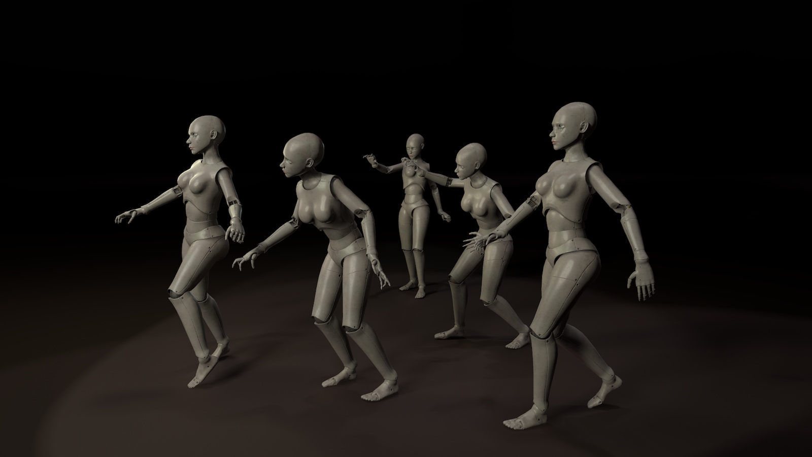 Creepy mannequin in Characters UE Marketplace