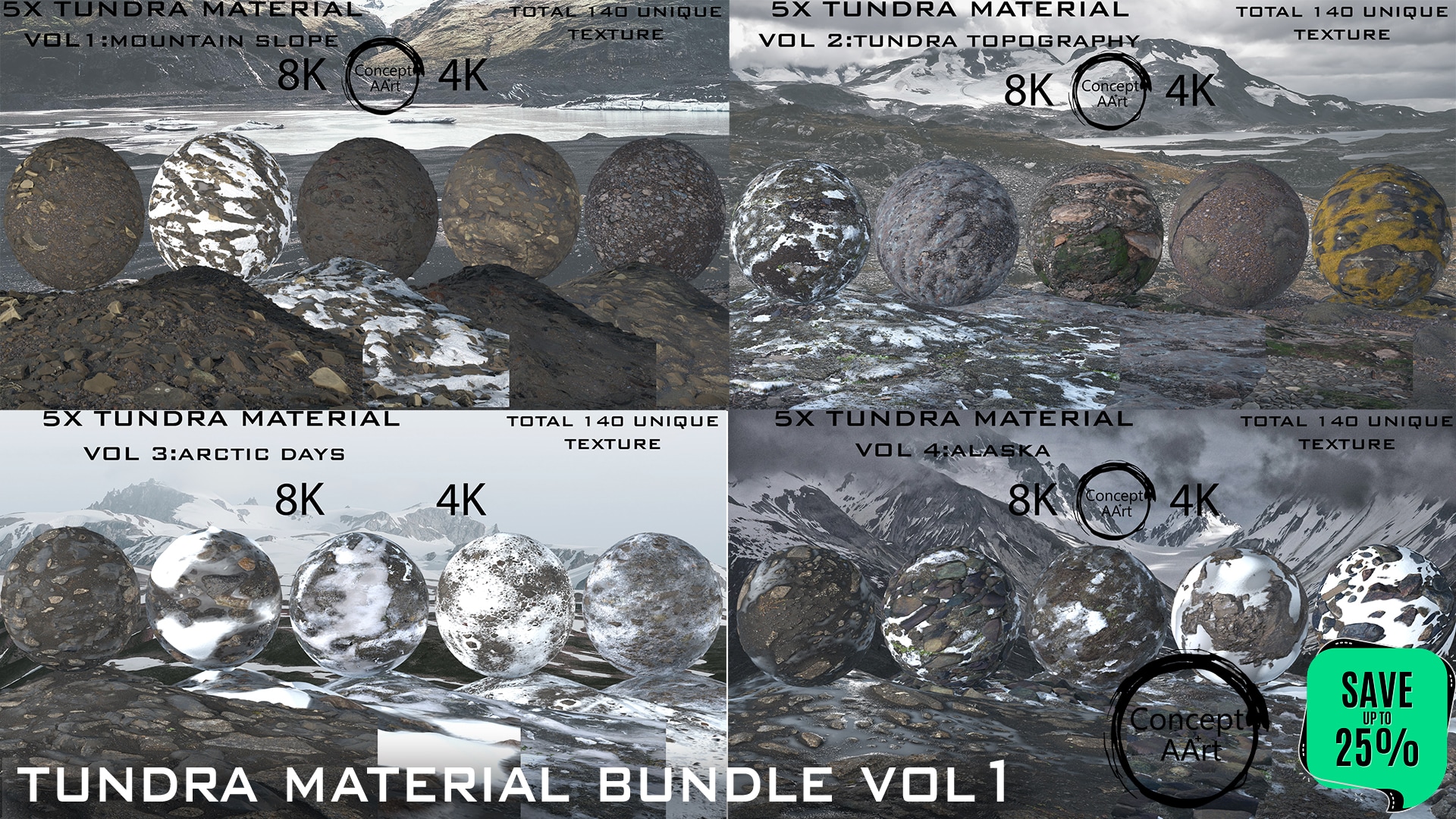 TUNDRA MATERIAL BUNDLE VOL1